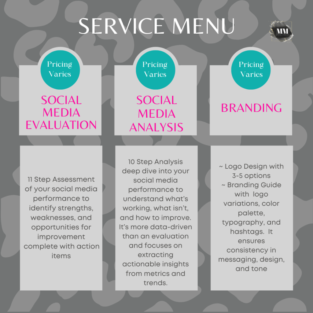 services menu